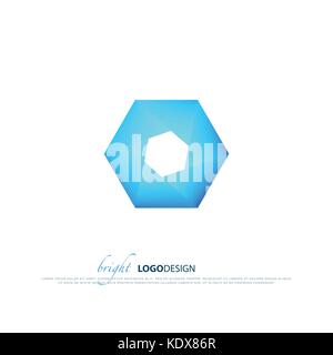 blockchain technology icon. vector smart contract isolated sign. secure payment, decentralized transactions, honeycomb logo design. business innovatio Stock Vector
