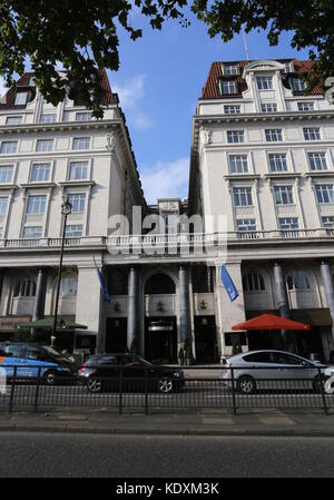 Exterior of Sheraton Grand London Park Lane London UK October 2017 Stock Photo