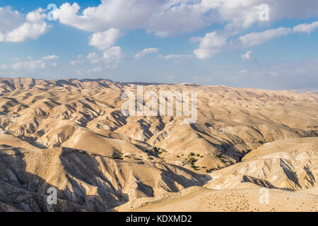 Desert of Negev from right Stock Photo