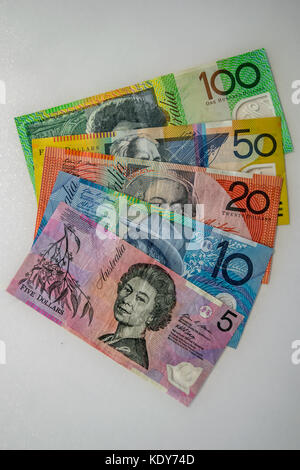 Aussie dollars Stock Photo