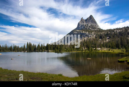 Cathedral Peak, Yosemite National Park, California Stock Photo