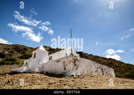 Scenic View of old buildings and villages on Cape Verde in Summer on a sunny day Stock Photo