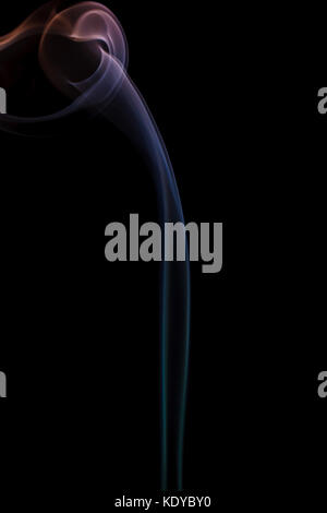 movement of smoke abstract background Stock Photo