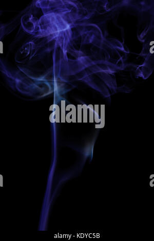 movement of smoke abstract background Stock Photo