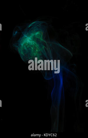 movement of smoke abstract background Stock Photo