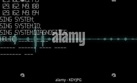Program code on a monitor. Computer code, hacker. Software developer programming code. Abstract computer script code. Programming screen of software developer. Stock Photo