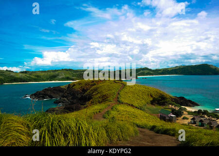 View from the top of Balagbag island in the Calaguas group of islands, Philippines Stock Photo