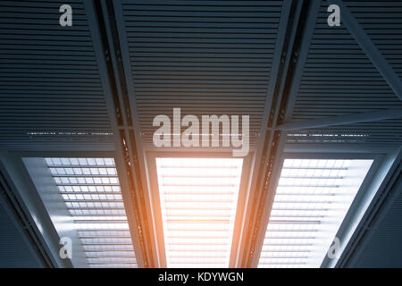 Skylight window - abstract architectural background Stock Photo