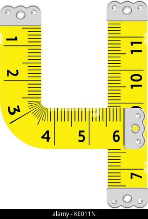 type of ruler isolated for school object concept vector illustration ...