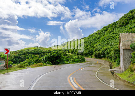 Marlboro Hills at Batan Island , Batanes, Philippines Stock Photo