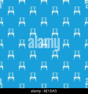Dressing console, pier-glass pattern seamless blue Stock Vector