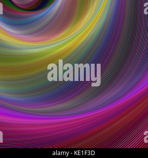 Colorful psychedelic fractal art background Stock Vector