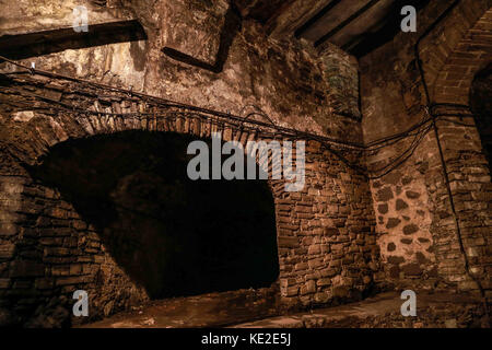 Guanajuato tunnels are a symbol of this historic city. Through these tunnels you can explore the bowels of Guanajuato addition to admire this impressi Stock Photo