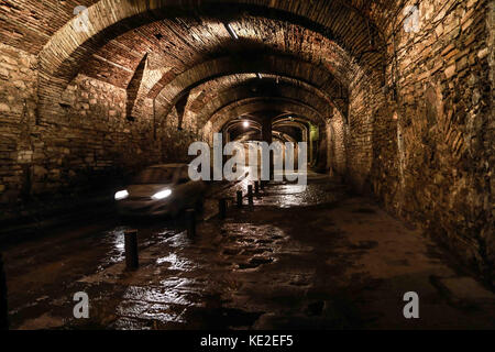 Guanajuato tunnels are a symbol of this historic city. Through these tunnels you can explore the bowels of Guanajuato addition to admire this impressi Stock Photo