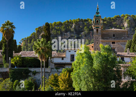 Valldemossa village, Mallorca, Balearic Isles, Spain Stock Photo