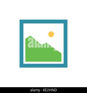 Simple Common Picture Image Stock Vector