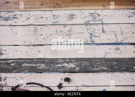 The Old shabby wooden background Stock Photo