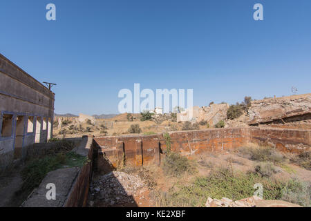 Mazarron Mines - Murcia Spain Stock Photo