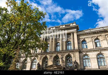 Facade of Berlin Museum of Natural History (Museum fur Naturkunde). Established in 1810, houses more millions zoological, paleontological and mineralo Stock Photo