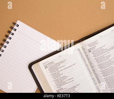 Bible Background with Customizable Space Stock Photo