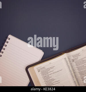 Bible Background with Customizable Space Stock Photo