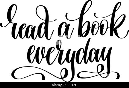 Books lettering quotes. Reading hand drawn lettering, motivation ...