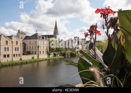 Argenton sur Creuse, Central France Stock Photo