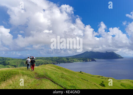 Sep 22,2017 Famouse Tour spot Marlboro Hills, Riacoyde, Batanes Philippines Stock Photo