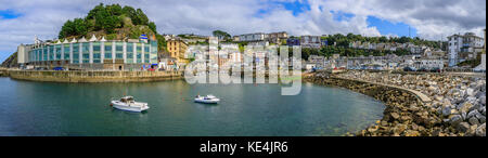 The Fishery Harbour, Luarca, Asturias,Spain Stock Photo