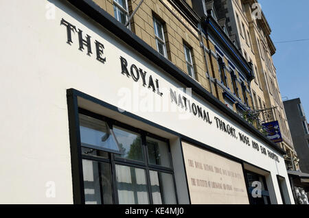 The Royal National Throat Nose and Ear Hospital in Gray’s Inn Road, King's Cross, London, UK. Stock Photo