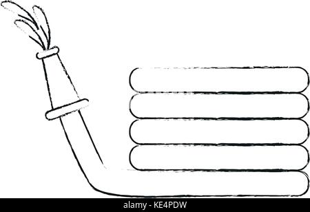 Hose water equipment Stock Vector