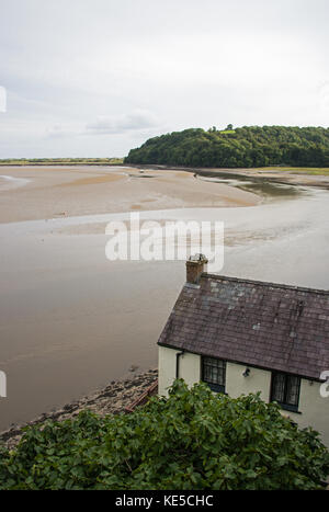 The Boathouse at Laugharne, famous home of Dylan and Caitlin Thomas ...