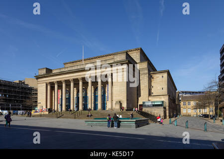 Sheffield City Hall, Barkers Pool, Sheffield, UK Stock Photo