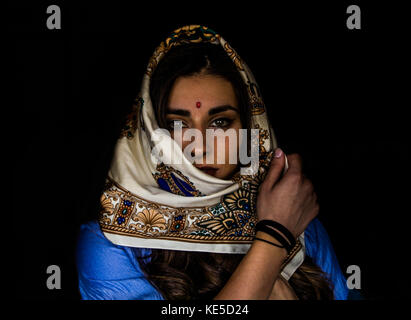 Indian Woman Stock Photo