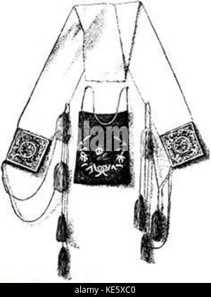 Talid TALLIT - PRAYER SHAWL WORN BY JEWISH MALES DURING PRAYER & IN THE ...