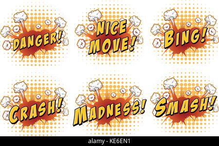 Word bing with explosion background Stock Vector Image & Art - Alamy