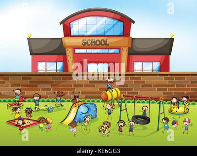 Playground Drawing Images - Free Download on Freepik