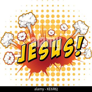 Texting with explosion background Stock Vector