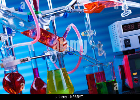 Instruments in the laboratory of physical chemistry Stock Photo