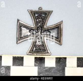 World War I German Iron Cross Medal Stock Photo