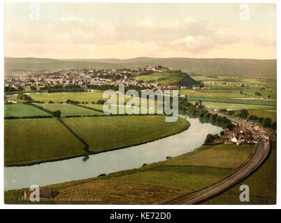 Stirling, from Abbey Craig, Scotland LCCN2002695053 Stock Photo
