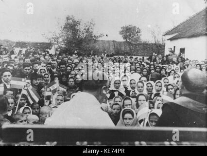 Mass Catholicization of Bosnian Serbs Stock Photo
