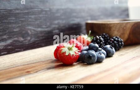 Gotta love berries Stock Photo