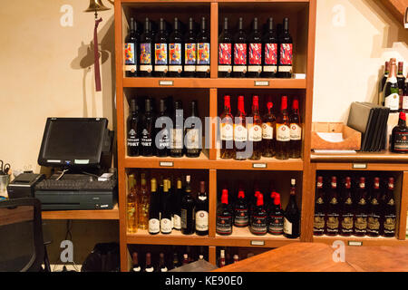 Gift Shop In A Napa Valley Winery Stock Photo - Alamy