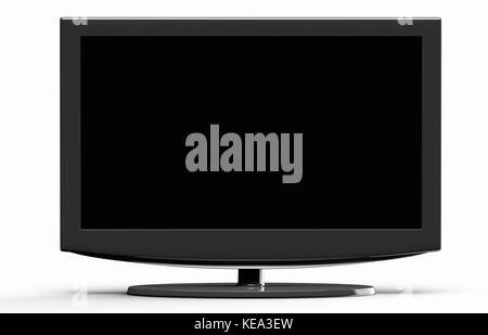 Flat screen TV Stock Photo