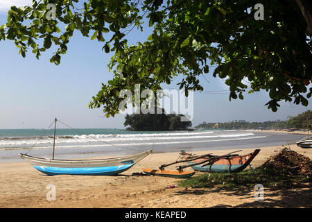 Taprobane Island Weligama Bay Southern Province Sri Lanka Stock Photo