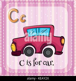 Flashcard letter A is for automobile Stock Vector Image & Art - Alamy