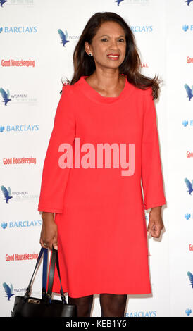 Photo Must Be Credited ©Alpha Press 079965 16/10/2017 Gina Miller Women of the Year Awards Lunch 2017 Intercontinental Hotel London Stock Photo