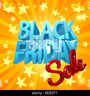Black Friday Sale Stock Vector