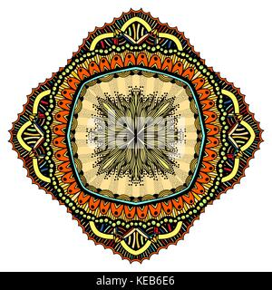 Flower Mandalas. Vintage decorative elements. Oriental pattern, vector illustration. Islam, Arabic, Indian, turkish, pakistan, chinese, ottoman motifs Stock Vector